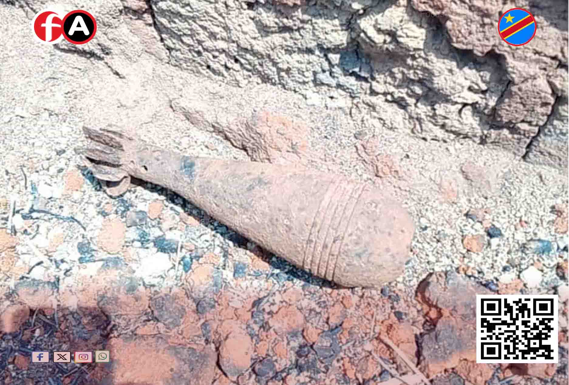 Nord-Ubangi : un nouvel engin explosif découvert à Gbadolite, les autorités lancent une alerte maximale